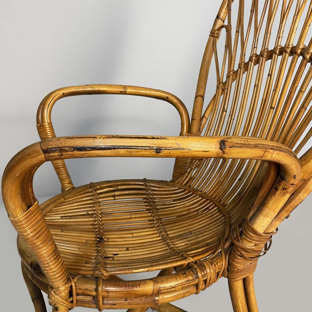 Yellow Vintage Italian Armchair by Gerbella Torino, 1970s For Sale - Image 8 of 18