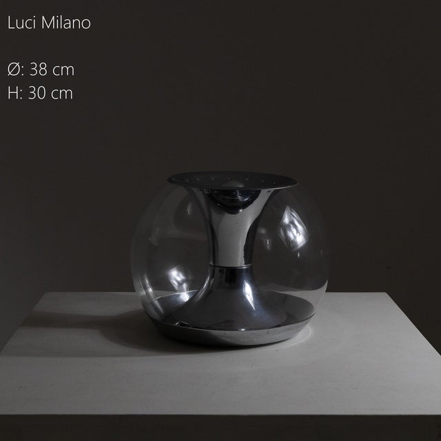 Table Lamp in Chrome from Luci Italia, 1960s For Sale - Image 12 of 13