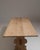 20th Century French Tan Oak Trestle Table For Sale - Image 4 of 15