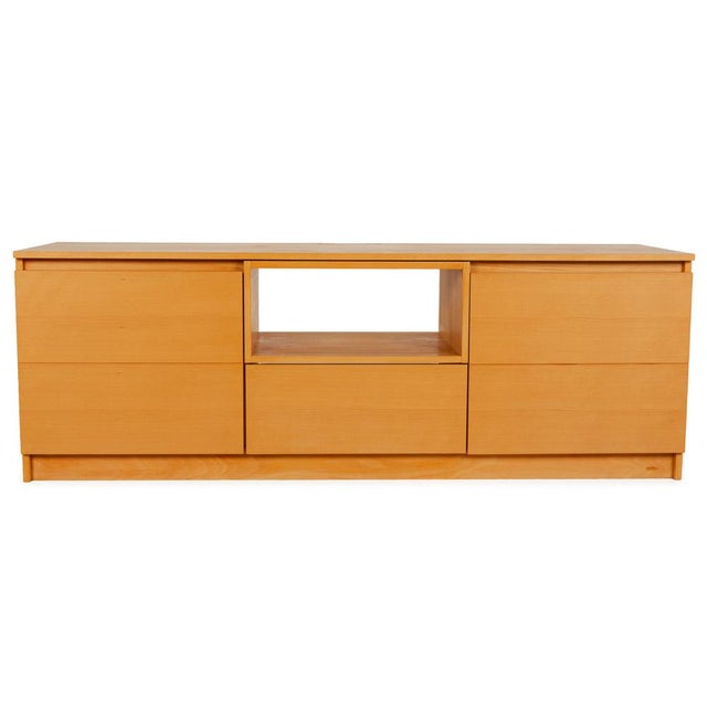 Sideboard in Light Brown Wood with Drawers from Grüne Erde For Sale - Image 13 of 13
