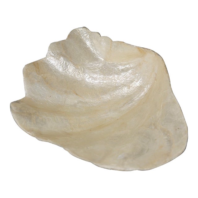 Vintage Capiz Shell Bowl For Sale