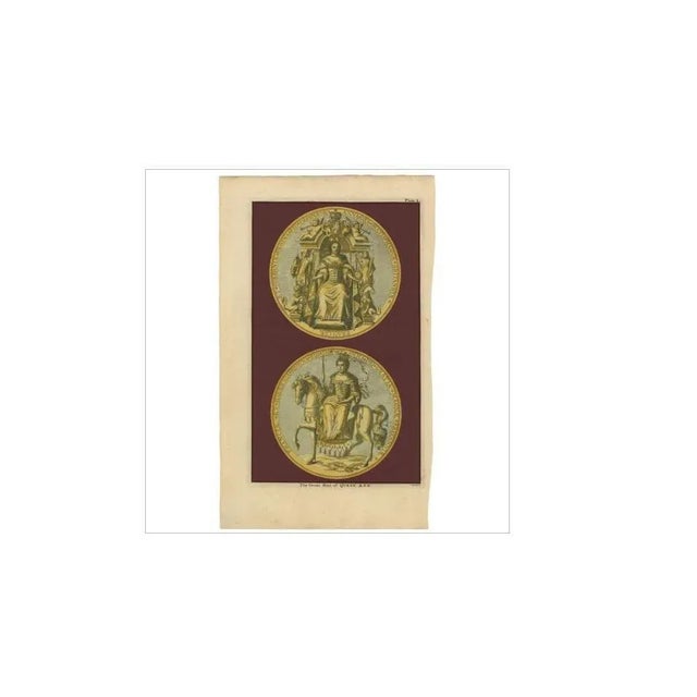 Great Seal of Queen Anne, 1786, Paper For Sale - Image 3 of 10