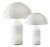 Atollo Glass Table Lamps by Vico Magistretti for Oluce, Set of 2 For Sale
