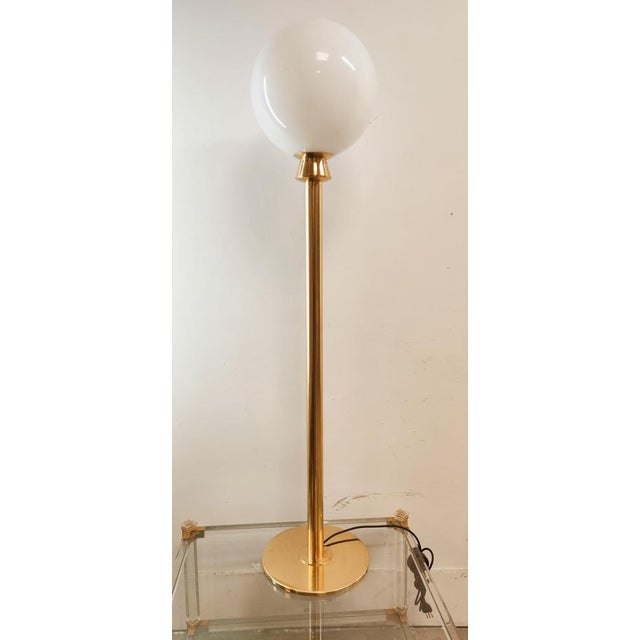 Reading Lamp in Brass with White Sphere For Sale - Image 14 of 18