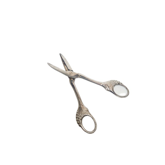 Art Nouveau Danish Grapes Scissors, 1920s For Sale - Image 3 of 8