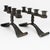 Charles Piguet Modernist Wrought Iron Candelabras Candle Holders For Sale In Atlanta - Image 6 of 12