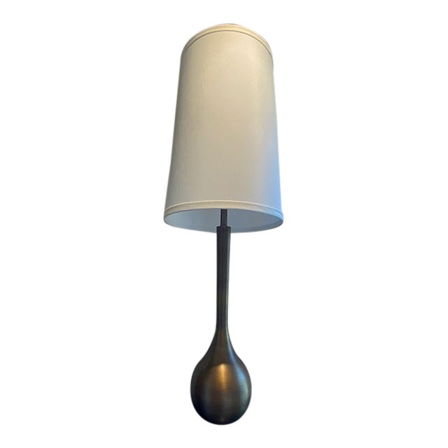 Beautifully Stunning Lloyd Bulb Table Lamp - Brushed Brass For Sale