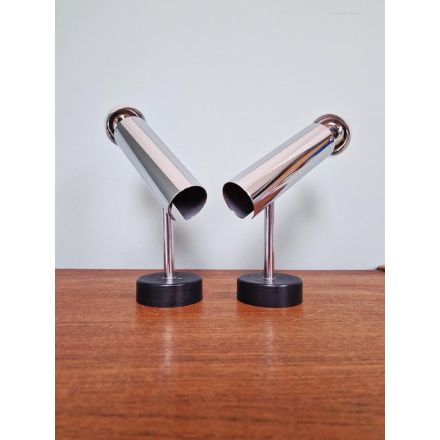 Metal Tubular Chromed Metal Articulated Wall Lights by Staff Leuchten, Germany, 1970, Set of 2 For Sale - Image 7 of 18