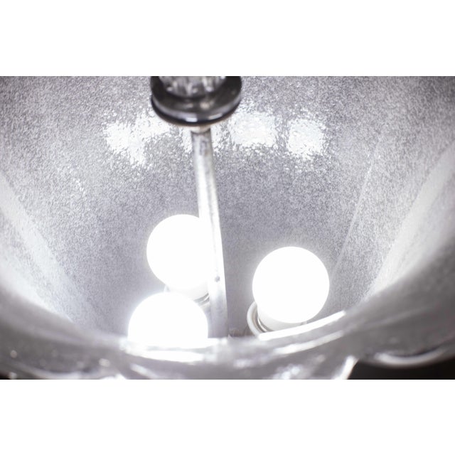 1950s Mid-Century Murano Pulegoso Glass Lantern by Seguso, 1950s For Sale - Image 5 of 11