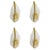 Murano Glass Wall Lighting attributed to Gaetano Sciolari, Italy, 1970s, Set of 4 For Sale - Image 15 of 15