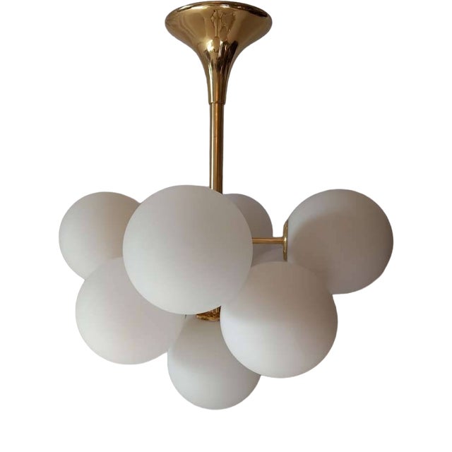 Space Age Ceiling Lamp by E.R.Nele for Temde, 1960s For Sale