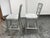 Emeco Style Industrial Modern Aluminum Ladder Back Counter Stools, Pair For Sale - Image 4 of 12