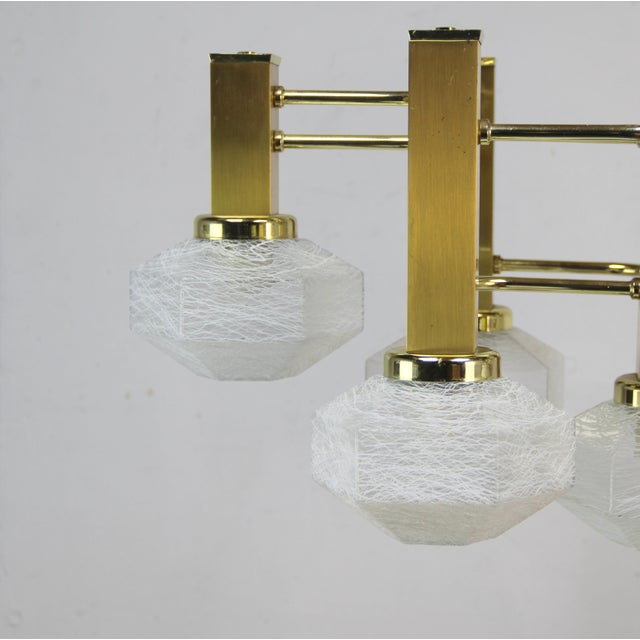 Ceiling Lamp attributed to Sciolari, 1970s For Sale - Image 6 of 7