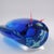 Oval Glass Vase from Murano Glass Sommerso For Sale - Image 12 of 13