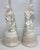 Vintage French NeoClassical Parian Porcelain Figural Electric Table Lamps - Pair For Sale - Image 11 of 13