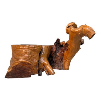 Japanese Wooden Ikebana Display, 1960s For Sale