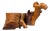 Japanese Wooden Ikebana Display, 1960s For Sale