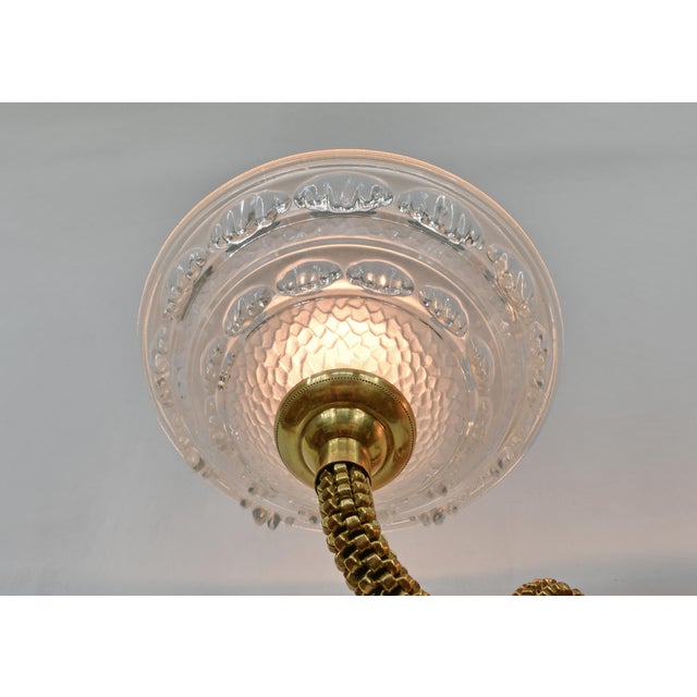 A Pair of French Art Deco Wall Sconces by Boris Lacroix 1930s France For Sale - Image 6 of 13
