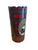 Mid 20th Century Vintage Tole Red Plaid Umbrella Stand For Sale - Image 5 of 7