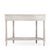 Gray Danielle Marble 40" 1 Drawer Console Table, Gray For Sale - Image 8 of 10