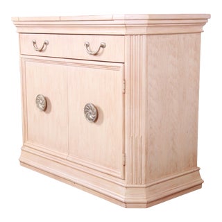 Bernhardt Mediterranean Style Maple Buffet Bar Server For Sale
