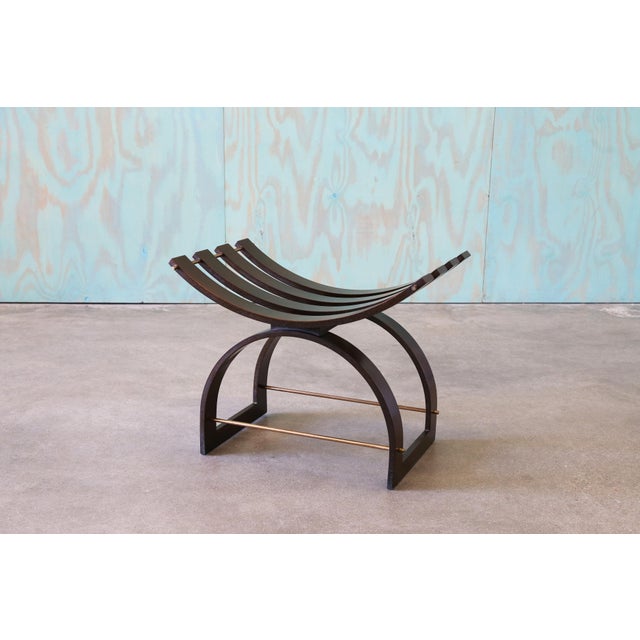 1950s Attributed to Harvey Probber Knights Bench Model 1173 C. 1950 Mid Century Modern For Sale - Image 5 of 14