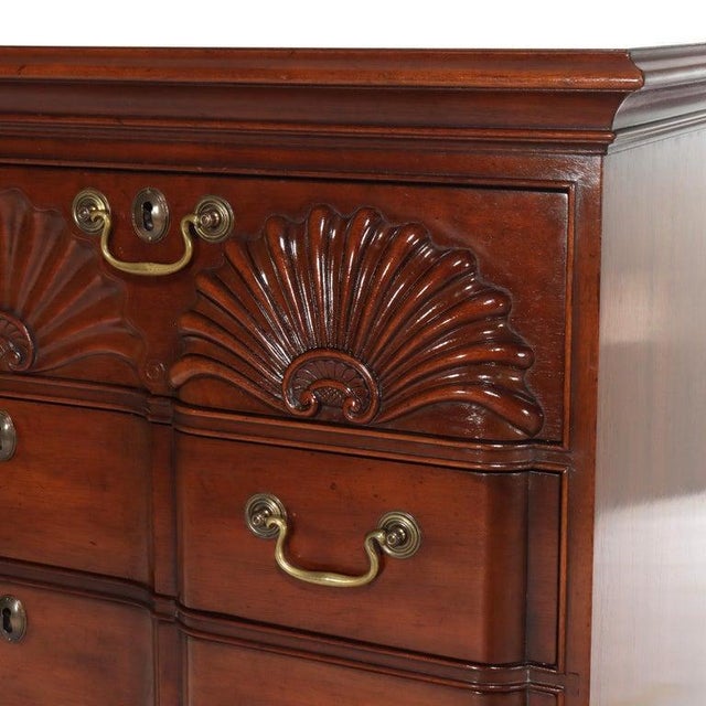 Wood Vintage Kittinger Presidential Collection Mahogany Four Drawer Chest C1950 For Sale - Image 7 of 12