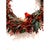 Winter Berries Door Wreath Realistic Red Cardinal‎ Egg Nest Holiday Ice Crystals For Sale - Image 11 of 15