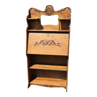 1920s Antique Larkin Slant Top Desk For Sale