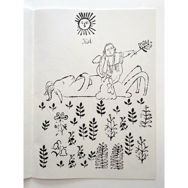 Paper " a Coloring Book : Drawings by Andy Warhol " Vintage 1990 1st Edition Lithograph Print Slipcase Extra Large Pop Art Book For Sale - Image 7 of 12