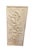 Stone Vintage Hand-Carved Marble Calla Lily Relief Wall Plaque For Sale - Image 7 of 12