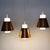 Glass and Copper P100 Pendant Lights by Staff, Set of 3 For Sale - Image 11 of 18