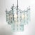 Mid-Century Modernist Style of Fontana Arte Geometric Knapped Glass Pendant For Sale In New York - Image 6 of 16