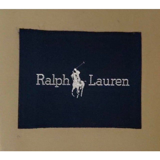 Vintage Ralph Lauren Deco Leather Club Chair For Sale - Image 12 of 12