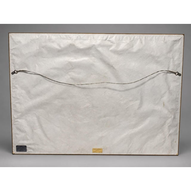 Lucien Boucher Air France Double-Hemisphere Planisphere Lithograph, France For Sale - Image 12 of 13