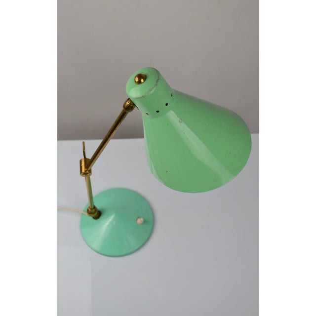 Mid-Century Modern Italian Table Lamp, 1950s For Sale - Image 10 of 18