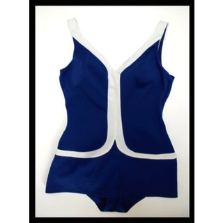 Lyford Cay One Piece Vintage Bathing Suit For Sale