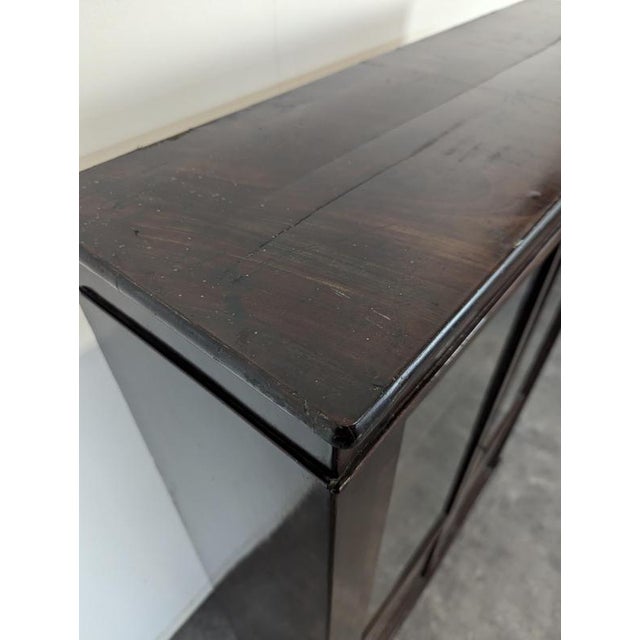 Louis Philippe Mahogany Display Cabinet For Sale - Image 5 of 7