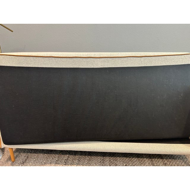 Hay Silhouette 2-Seater Sofa by GamFratesi in Kvadrat Coda Fabric For Sale In Austin - Image 6 of 10