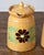 19th Century 19th Century French Terracotta Pottery Lidded Pitchers With Floral Décor For Sale - Image 5 of 15