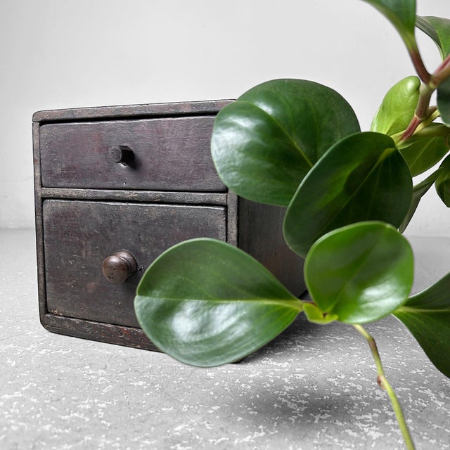 Wooden Calligraphy Drawer Cabinet, Japan, 1890s For Sale - Image 6 of 11