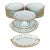Vintage Regency Limoges Swag China - Set of 30 For Sale