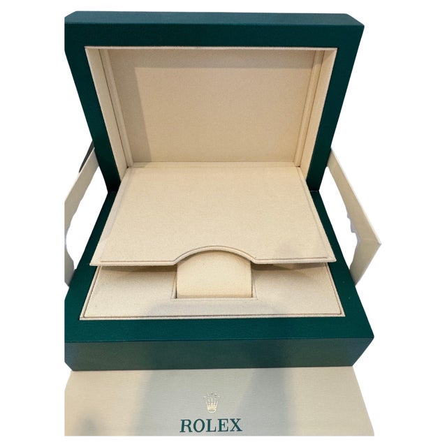 Rolex Watch Box, New Creme Empty Acs. Oyster L Perpetual Sky Dweller Brand New For Sale In New York - Image 6 of 18