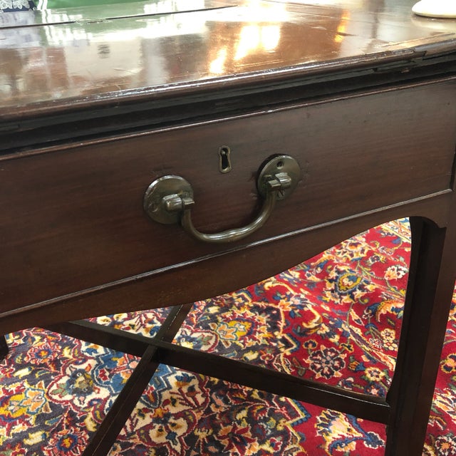 18th Century Georgian Period Mahogany Architects Table Chairish