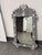 Design Plus Gallery presents a Moroccan Style Mother-of-Pearl Inlaid Floral Wall Mirror. This decorative wall mirror has a...