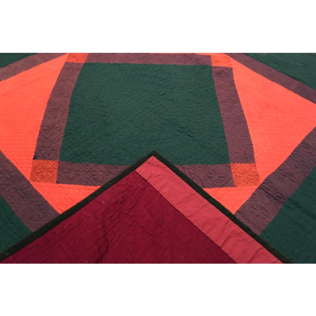 Nazmiyal Collection Antique American Amish Textile For Sale - Image 9 of 9