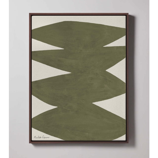 Contemporary "Fearless" Affirmations Painting Olive" - 2026 New Colorway Release For Sale - Image 3 of 7