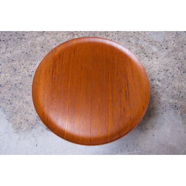 1950s Danish Teak Tray Table 'Model 4508' by Willumsen and Engholm for Fritz Hansen For Sale - Image 5 of 13