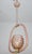 1940s Amazing Pink Art Deco Barovier E Toso Chandelier, Glass Murano For Sale - Image 14 of 16