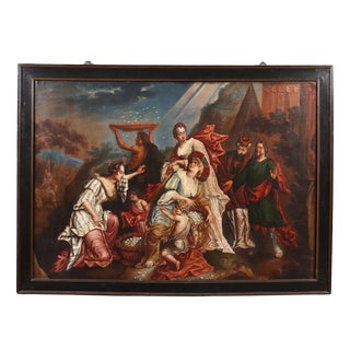 The Gathering of Manna, 1600s, Oil on Canvas For Sale